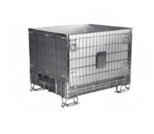 Mesh container  with flap 1200 x 1010 x h 936 mm