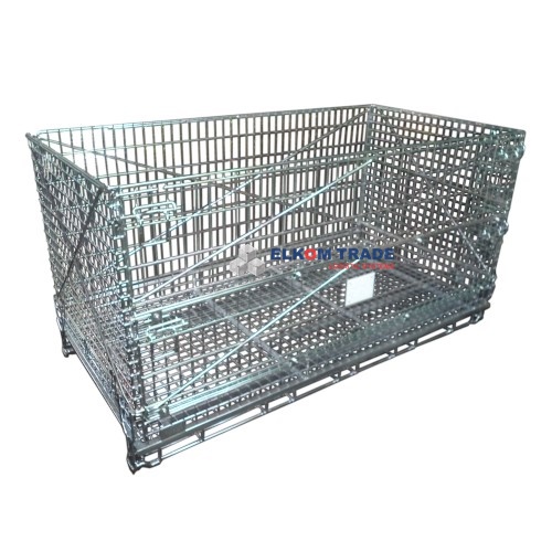 Mesh container  standard without PP plate 1200 x 1000 x h 1194 mm