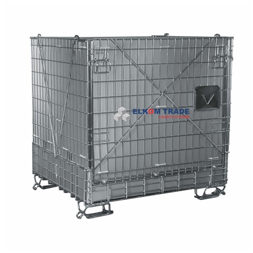 Mesh container  standard without PP plate 1200 x 1000 x h 1194 mm