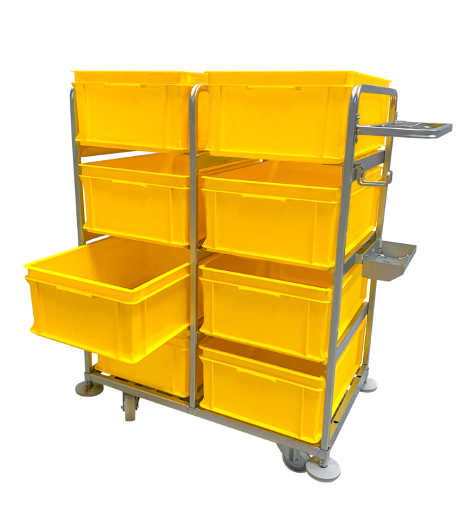 Chariot de préparation de commandes 1109 x 624 x 1153 mm