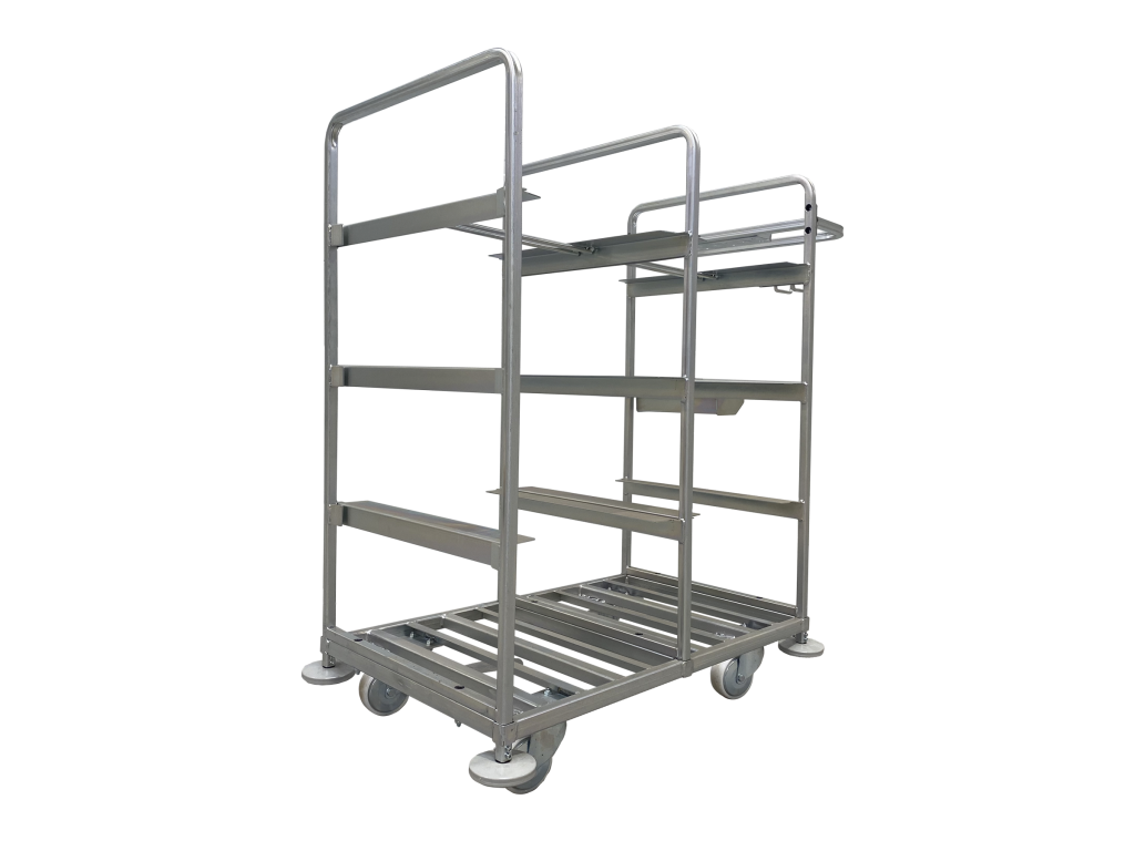 Picking trolley 1210 x 926 x h 1001mm - Elkom Trade