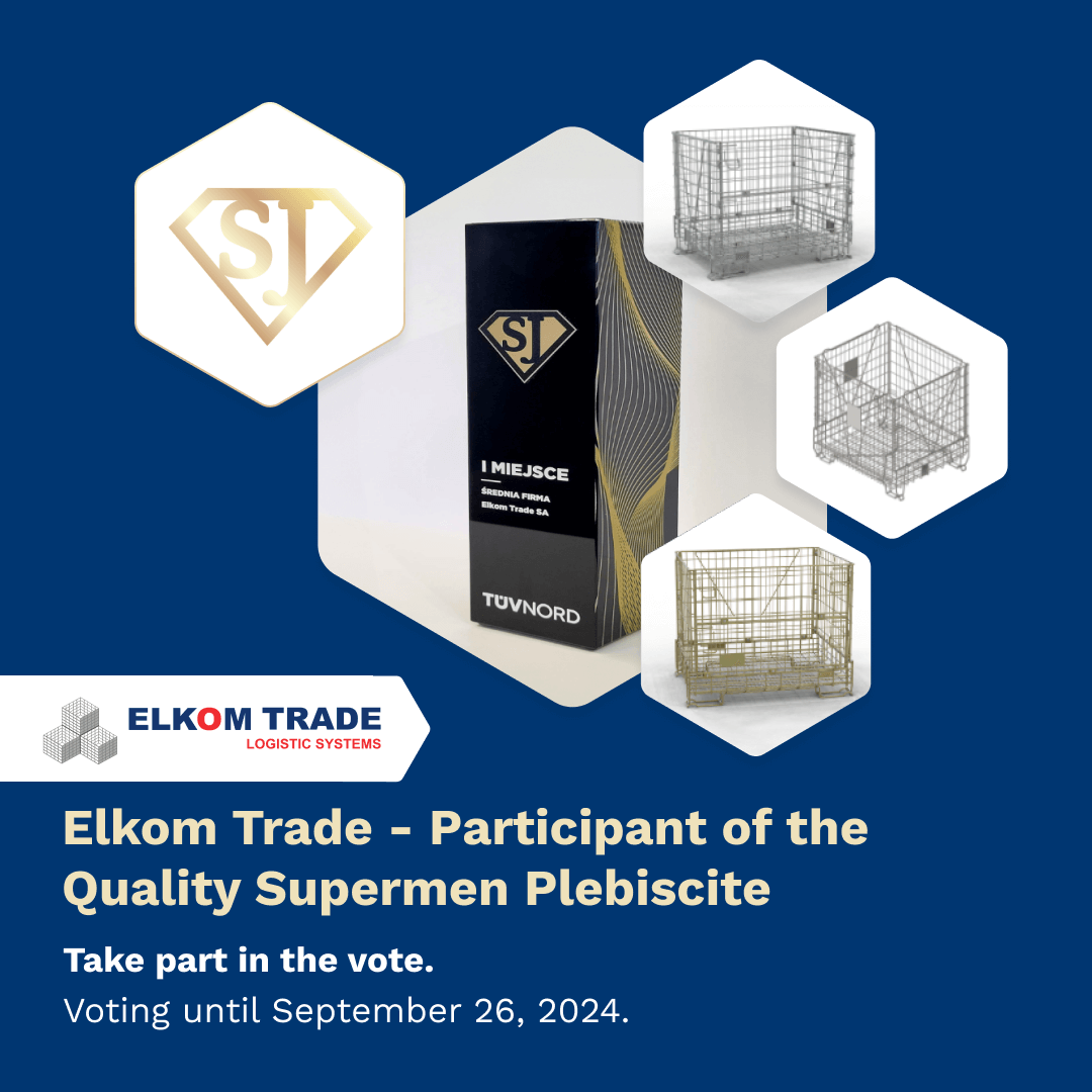 Vote for Elkom Trade S.A. in the SUPERMEN OF QUALITY 2024 plebiscite