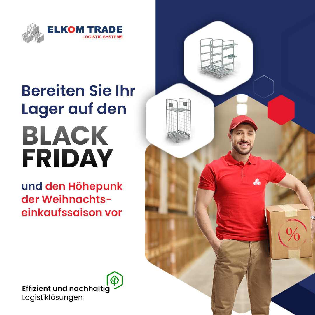 Bereiten Sie Ihr Lager auf den Black Friday und den Höhepunkt der Weihnachtseinkaufssaison vor