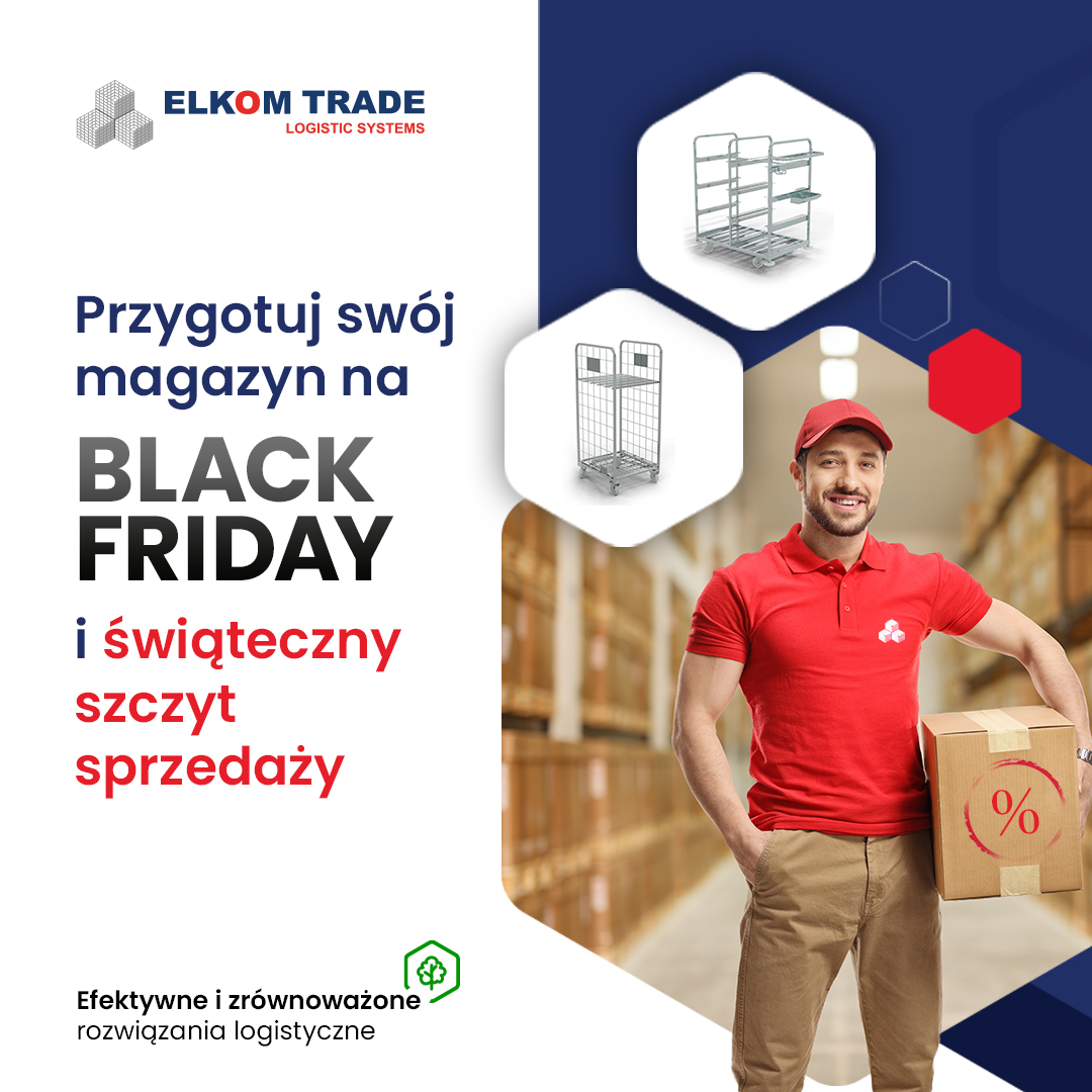 Przygotuj swój magazyn na Black Friday i świąteczny szczyt sprzedaży