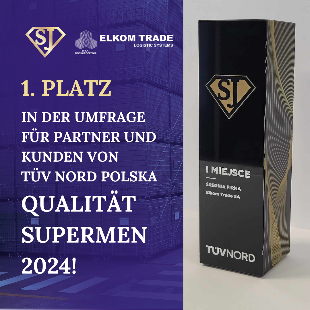 Elkom Trade erneut auf dem 1. Platz im Umfrage „Qualität Supermen“!