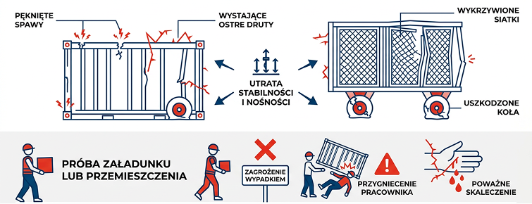 regeneracja pojemników siatkowych